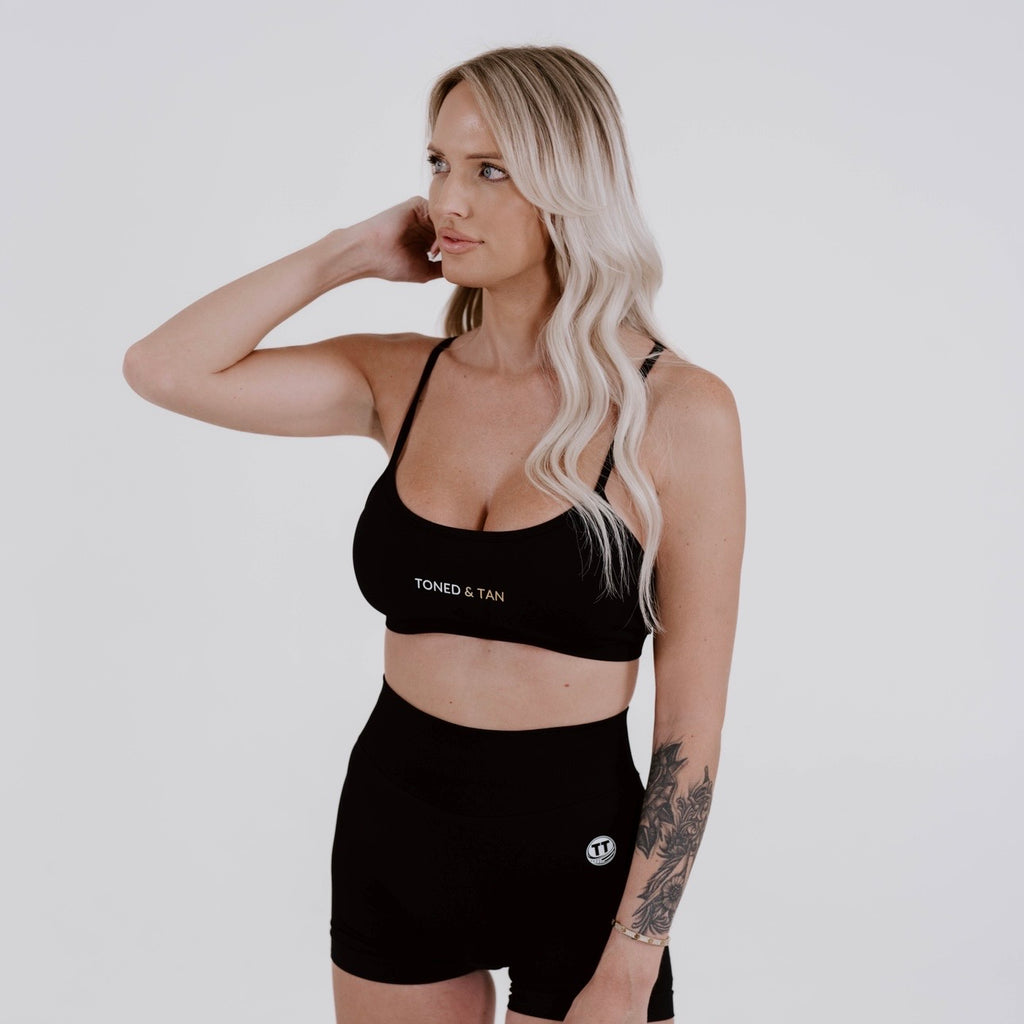 Signature Cross Strap Bra