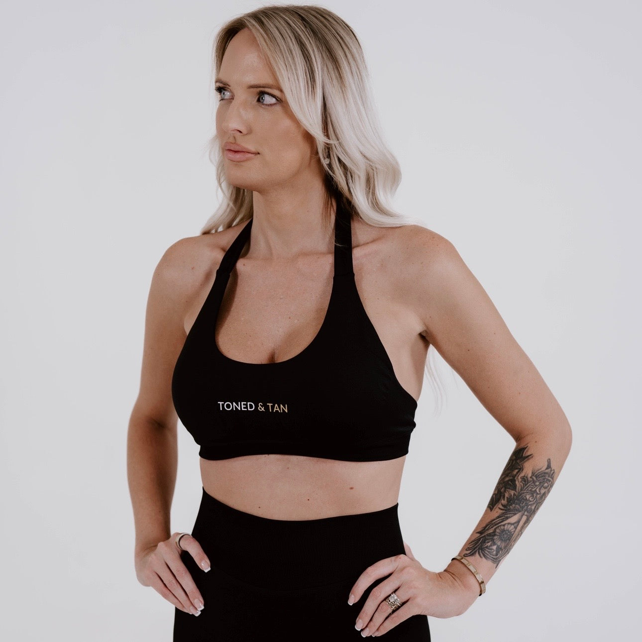 Signature Halter Bra